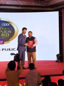 Dr. Rajib Kumar Panda with Actor Anil Kapoor